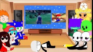 Fandoms & My OCS React To Mario React to Nintendo Memes 8