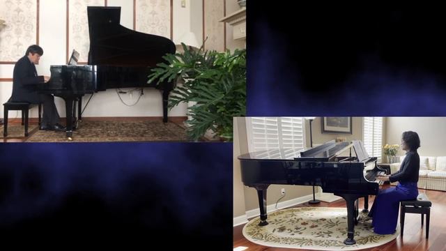 "Amazing Grace" for Two Pianos смотреть онлайн