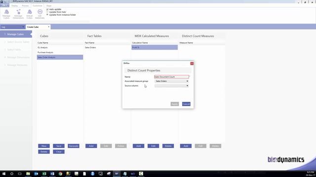Add MDX and Distinct count measures - NAV Wizard смотреть онлайн