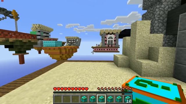 Minecraft: *INSANE* PLURAL LUCKY BLOCK BEDWARS! - Modded Mini-Game смотреть онлайн