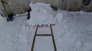 Скребок, отвал для уборки снега своими руками .