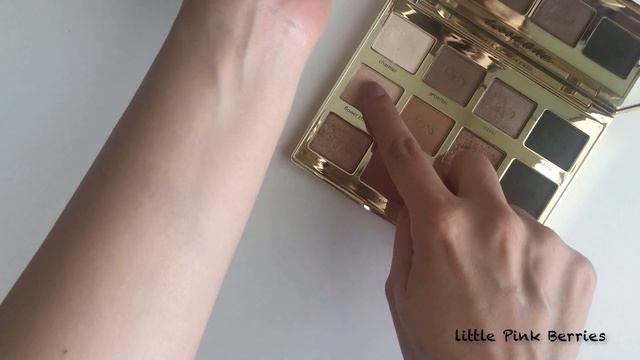 Tarte Tartelette In Bloom Eyeshadow Palette Swatches