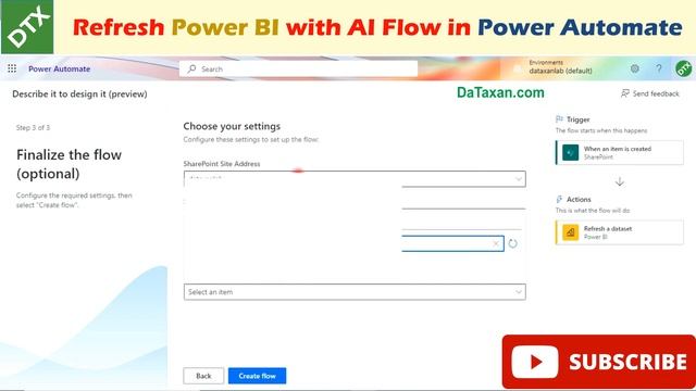 Power Automate use text to Build Flow | Automate with AI NLP - Refresh Power BI with Power Automate смотреть онлайн