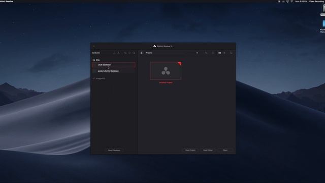 Davinci Resolve Tutorial: Creating And Connecting A Database