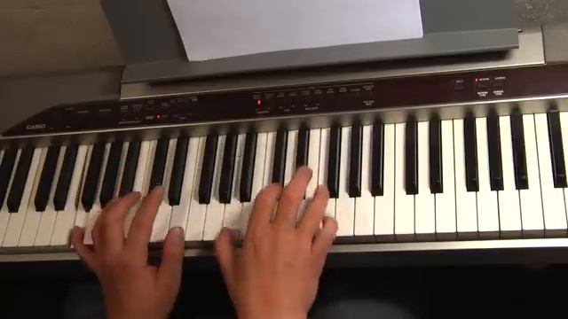 Slow Blues Piano In C - Piano Blues Exercise