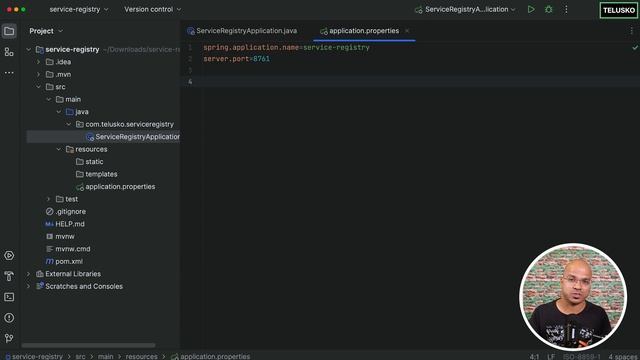 Creating a Service Registry | Microservice смотреть онлайн