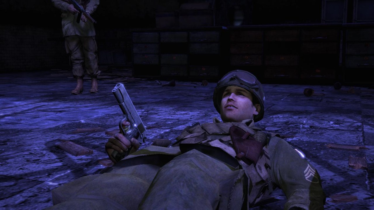 Brothers in Arms: Hell's Highway. №11 - Опасные видЕния. смотреть онлайн