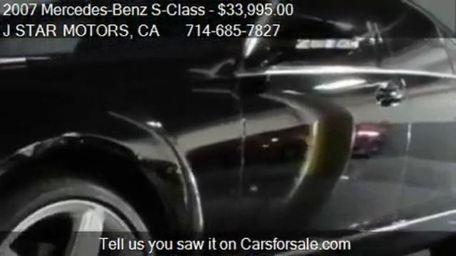 2007 Mercedes-Benz S-Class S550 4dr Sedan for sale in ANAHEI смотреть онлайн