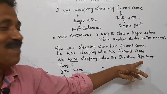 SPOKEN ENGLISH - PAST CONTINUOUS PART 2 смотреть онлайн