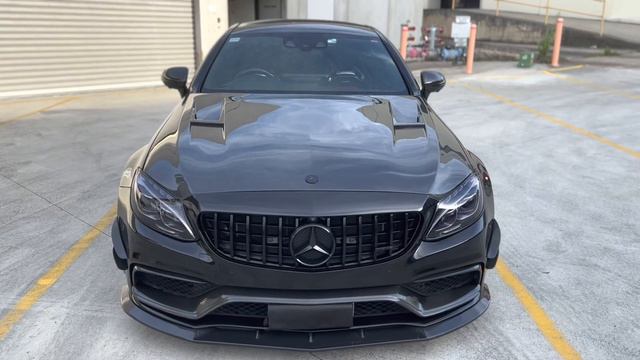 Gloss Black Panamericana Grille For C63 S AMG 2015-2018 W205 C205 A205 Sedan Coupe and Wagon смотреть онлайн