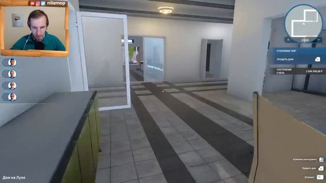 ОБУСТРОЙКА ДОМА НА ЛУНЕ В HOUSE FLIPPER #74 смотреть онлайн