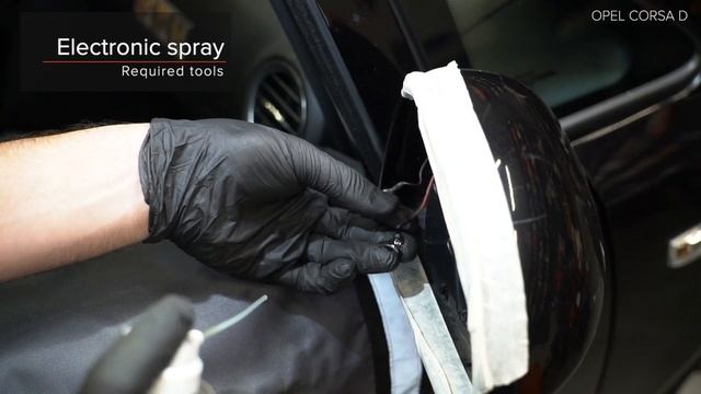 How to change glass for wing mirror OPEL CORSA D [TUTORIAL AUTODOC] смотреть онлайн