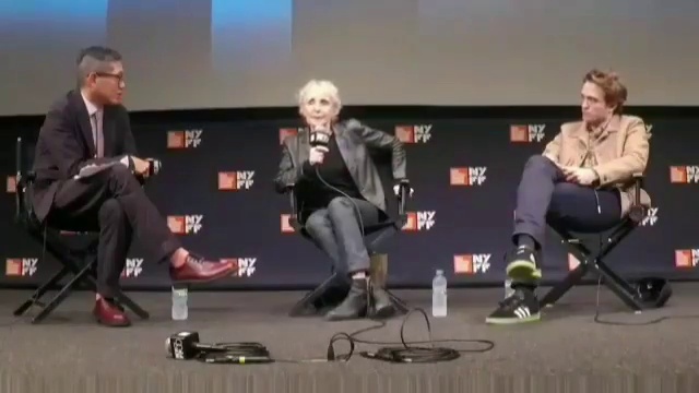 NYFF56 сессия вопрос-ответ с Клер Дени и Робертом Паттинсоном 5 смотреть онлайн