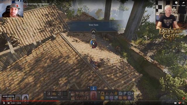 BALDURS GATE 3 2ND GAMEPLAY DEMO!! D&D LIVE EVENT!! COMBAT!! NPC INTERACTIONS!! INVENTORY!! :) смотреть онлайн