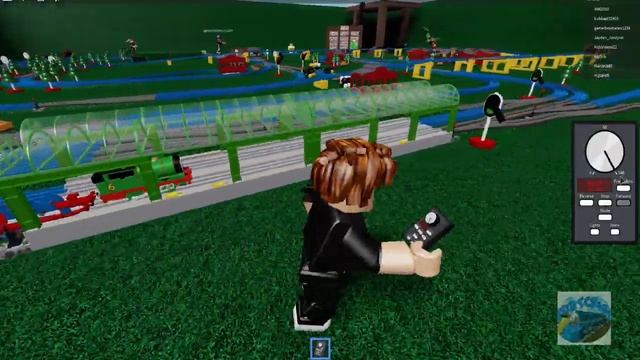 Ro-Scale Thomas Railway TOMY Testing Grounds Roblox смотреть онлайн