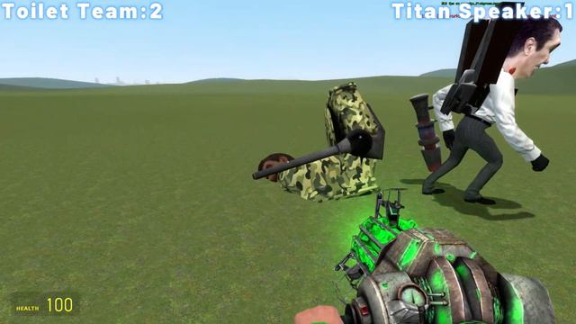 New Upgrade Titan Speakerman VS Toilet Team in Garry's Mod смотреть онлайн