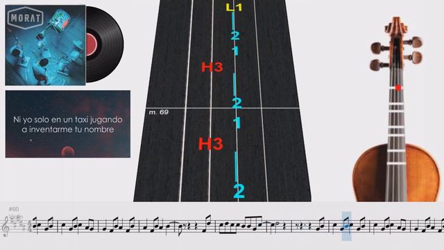 No termino | Violín 🎻 Play Along | TUTORIAL | TABLATURA смотреть онлайн