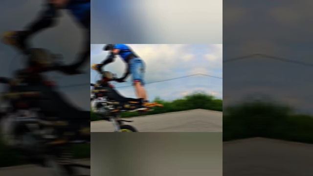 #питбайк #стант. Стант на питбайках смотреть онлайн