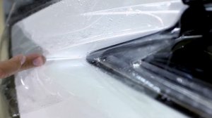 Как оклеить бампер на Lexus RX