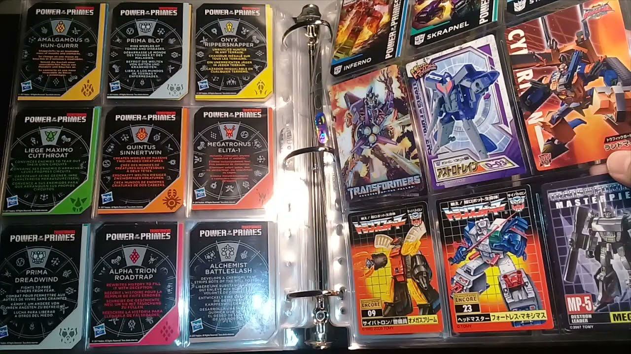 My Transformers Cards Collection! смотреть онлайн
