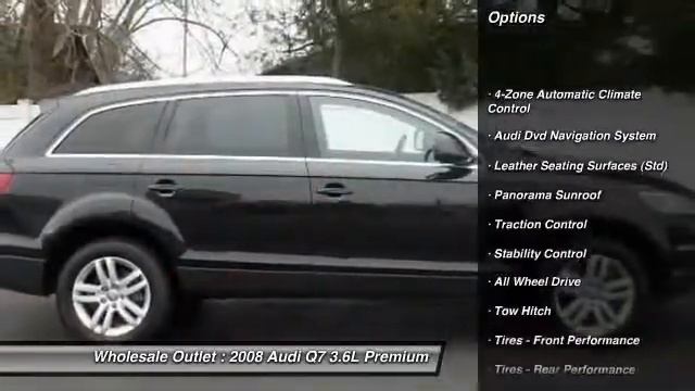 2008 Audi Q7 3.6L Premium Waterford NJ 08089 смотреть онлайн