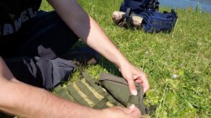 Как закрепить подсумки молле