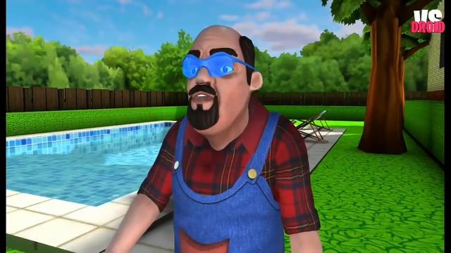 Scary Teacher 3D Update New Chapter Fun In The Sun New Levels Nick Pranks Officer Android Gameplay смотреть онлайн