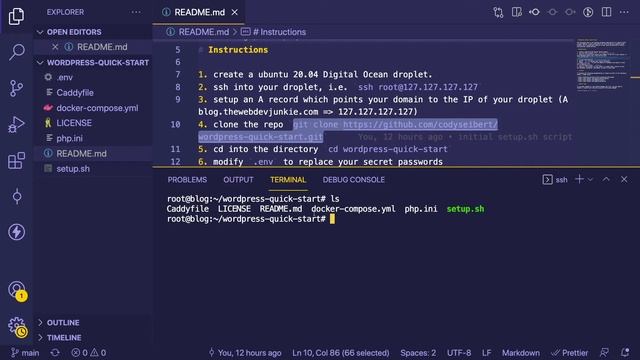 Host a Wordpress Blog in 8 Minutes on Digital Ocean with Docker смотреть онлайн
