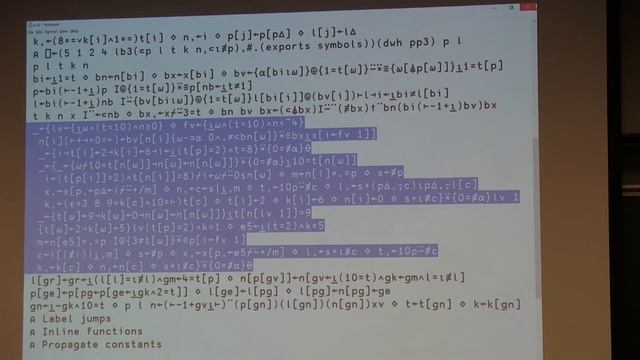 Aaron Hsu - Parallel-by-construction Tree Manipulation with APL (Part 2) - λC 2018 смотреть онлайн