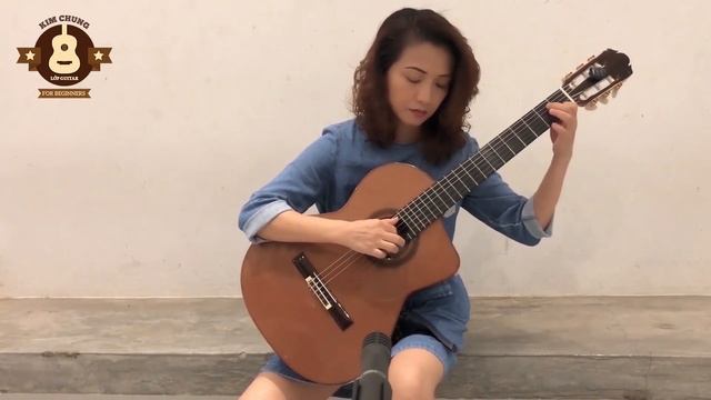 How to play "Maria Luisa" - Kim Chung - For Beginners (Julio Sagreras) смотреть онлайн