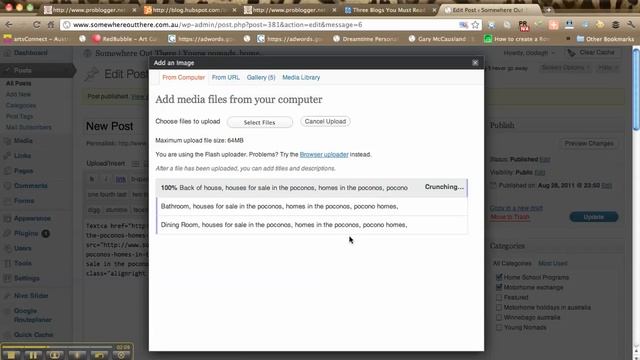 How to insert pictures into a wordpress blog смотреть онлайн