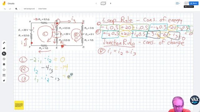 Circuits (Linear Algebra for Physics with Python) смотреть онлайн