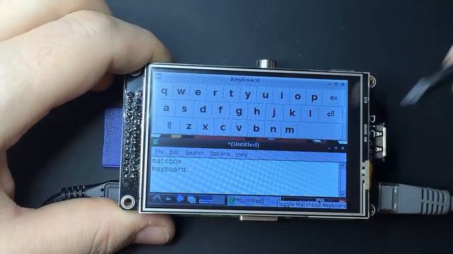 A Virtual Keyboard running on a Raspberry Pi смотреть онлайн