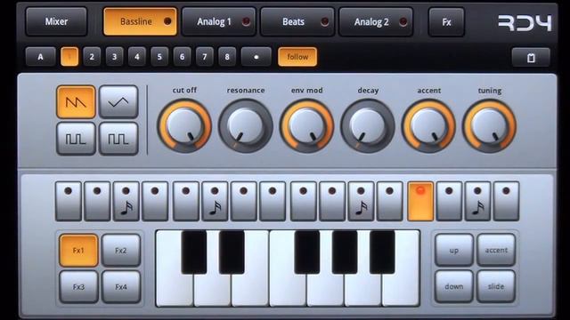 mikrosonic RD4 Groovebox for Android смотреть онлайн