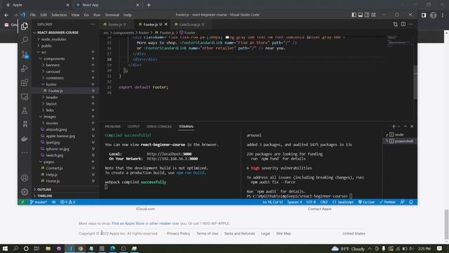 React #10 - Footer смотреть онлайн