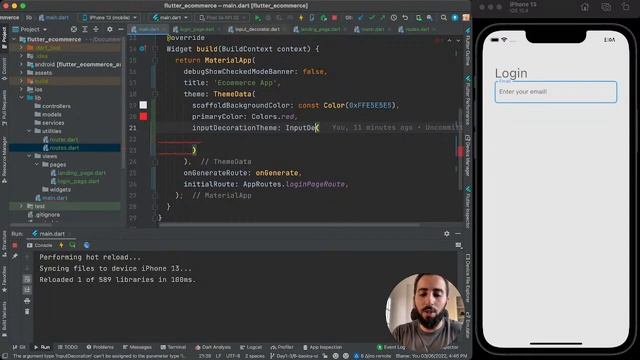 Build an E-commerce App with Flutter Part 1 - Introduction, Planning & UI смотреть онлайн
