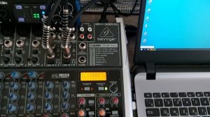 Behringer Xenyx X1204USB обзор микшера c  presonus studio 24c