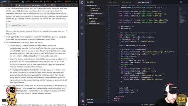CodeHustle - JavaScript Basics with MDN! смотреть онлайн