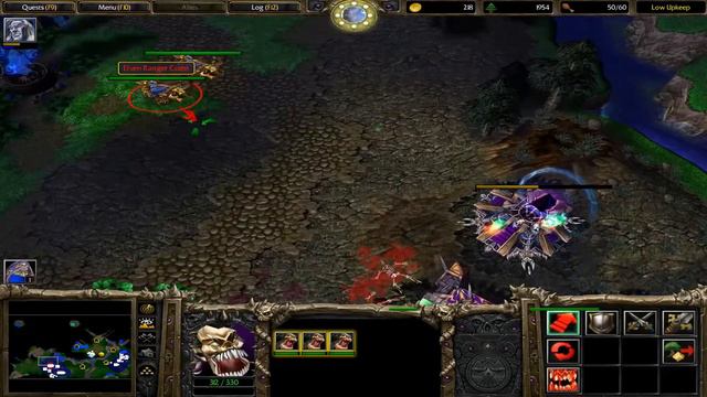 Warcraft III Reign of Chaos Campaign Undead 4 смотреть онлайн