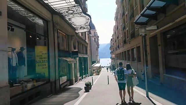 Suisse Switzerland Montreux Швейцария Монтрё Набережная Женевское озеро Montreux Jazz festival Джа смотреть онлайн