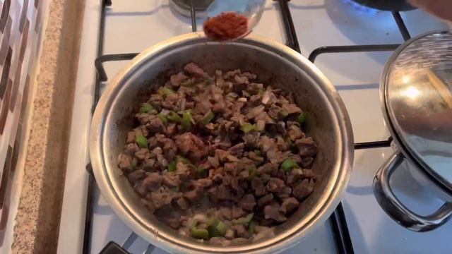 ВКУСНЫЙ УЖИН! Баклажаны с мясом и овощами по турецки. Oturtma (Отуртма). Гости будут довольны. смотреть онлайн