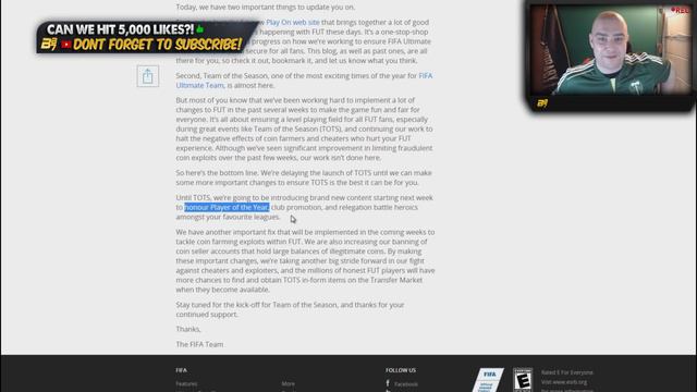FIFA 15 | TEAM OF THE SEASON DELAYED!! смотреть онлайн