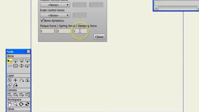 Аниме студио про 9. Урок 5. Кости Динамика костей.