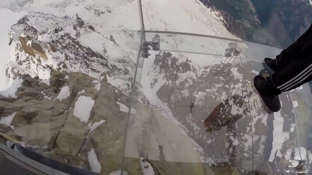Смотровая площадка на Aiguille Du Midi, Chamonix, Mont Blanc