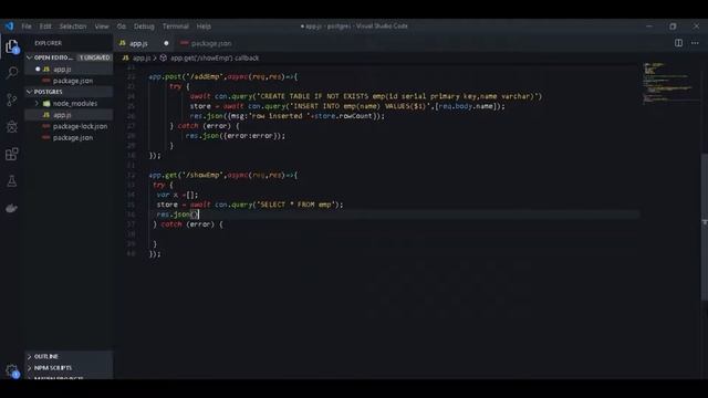 Build RestfulApi Using Node.Js & PostgresSql смотреть онлайн