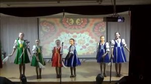 русская народная песня "Летели две птички". Вокальный ансамбль "Радуга"