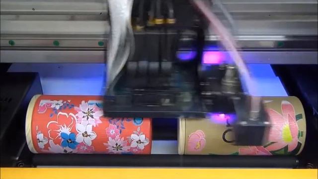 LED UV Direct Printing on Custom Round Boxes – artis 5000U смотреть онлайн
