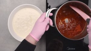 Шоколадный бисквит без муки. Мусс на агаре и пектине.
