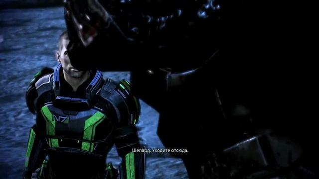 MassEffect 3  Рывок к лучу, прощание с Лиарой (без романа с ней)