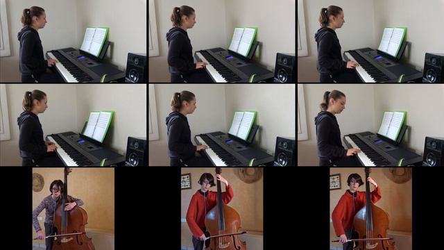 Dumbledore's Farewell - Nicholas Hooper (Harry Potter and the Half-Blood Prince) Bass & Piano Cover смотреть онлайн